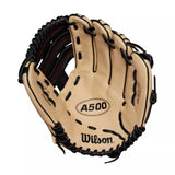 GUANTE BEISBOL A500 12.5" CAFE WILSON